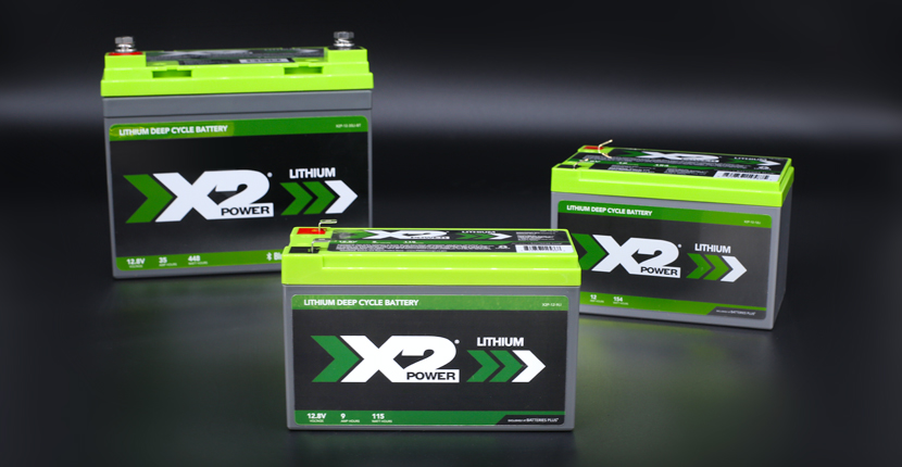 Three X2Power Lithium SLA batteries