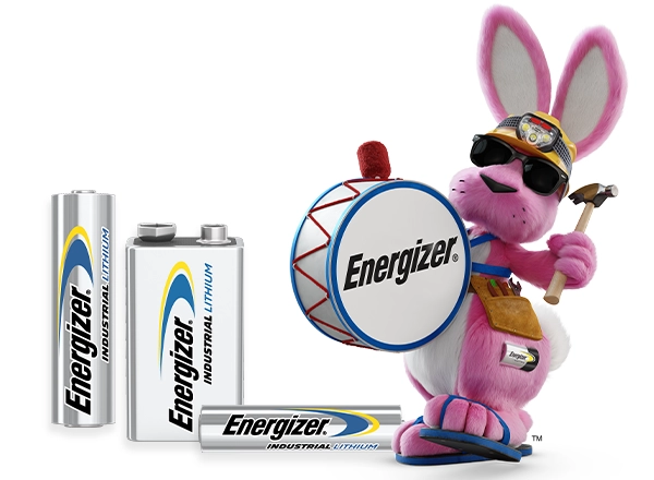 Energizer Bunny and batteries