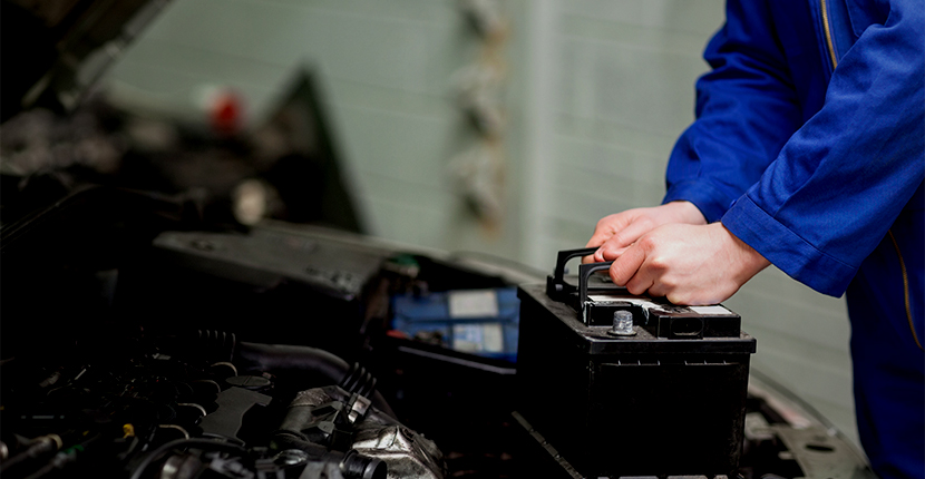 Replacing a car battery