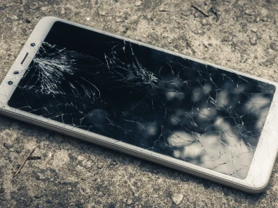 Broken phone