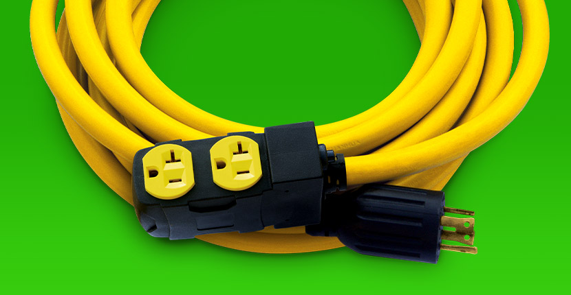 Generator power cord