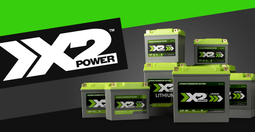 X2Power battery collage