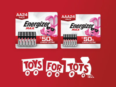 Batteries Plus to donate Energizer Max batteries to Toys for Tots